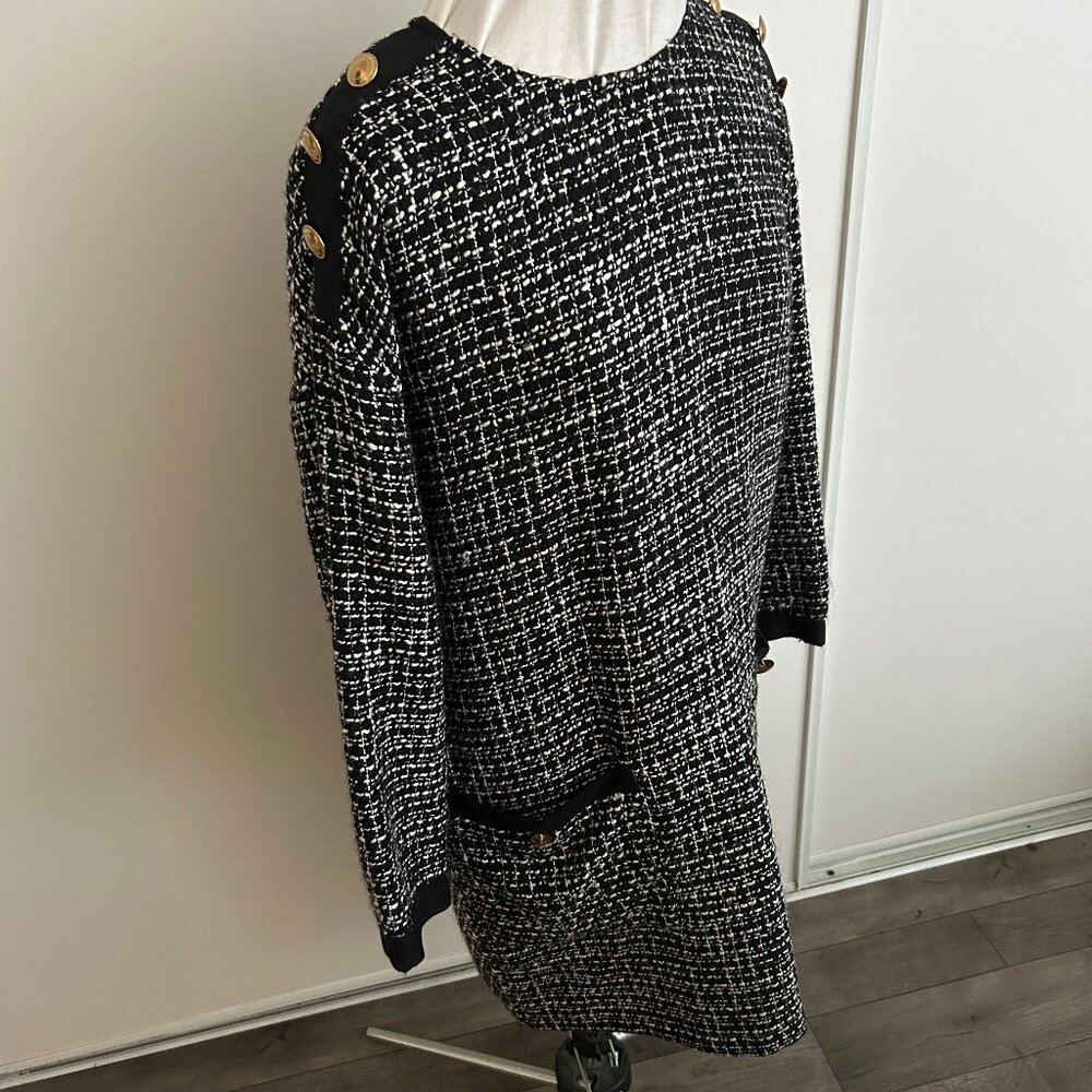 Zara TRF Collection Tweed Dress